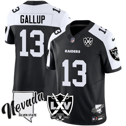 Women's Raiders 2024 Vapor Limited Jersey - 65th Anniversary - All Stitched