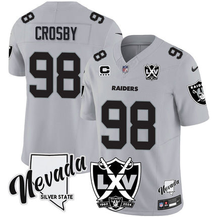 Women's Raiders 2024 Vapor Limited Jersey - 65th Anniversary - All Stitched