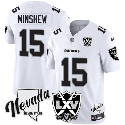 Women's Raiders 2024 Vapor Limited Jersey - 65th Anniversary - All Stitched