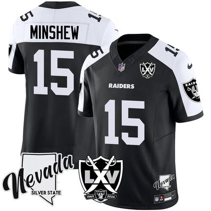 Men's Raiders 2025 Vapor Limited Jersey - 65th Anniversary - All Stitched