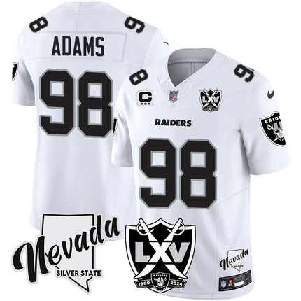 Men's Raiders 2025 Vapor Limited Jersey - 65th Anniversary - All Stitched