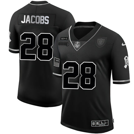 Men's Las Vegas Raiders Salute To Service Jersey – All Stitched