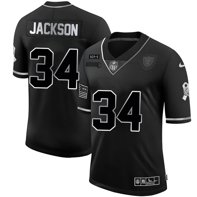 Men's Las Vegas Raiders Salute To Service Jersey – All Stitched