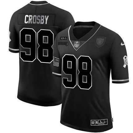 Men's Las Vegas Raiders Salute To Service Jersey – All Stitched