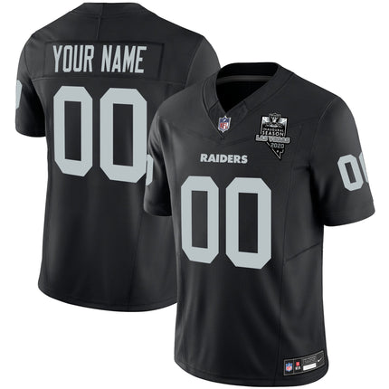 Raiders Vapor Limited Custom Jersey - All Stitched