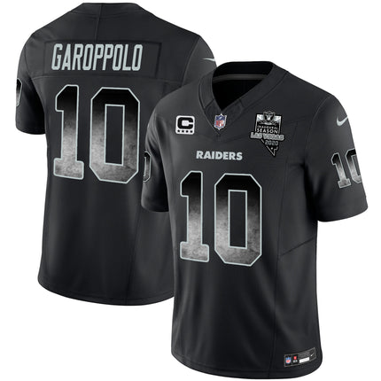 Men's Raiders Arch Smoke Vapor Jersey - All Stitched