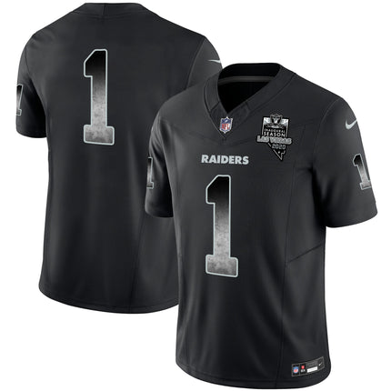 Men's Raiders Arch Smoke Vapor Jersey - All Stitched