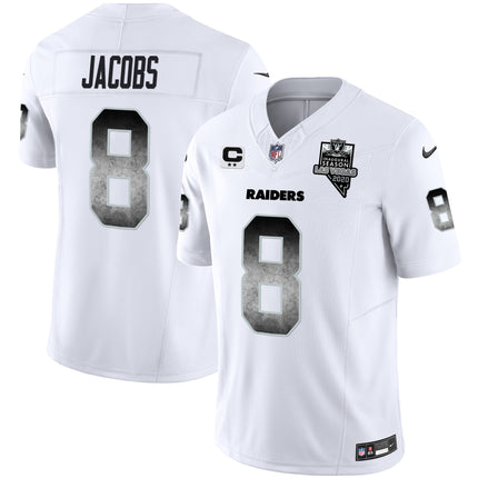 Men's Raiders Arch Smoke Vapor Jersey - All Stitched