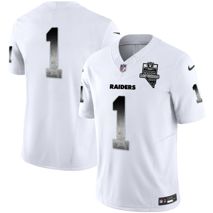 Men's Raiders Arch Smoke Vapor Jersey - All Stitched