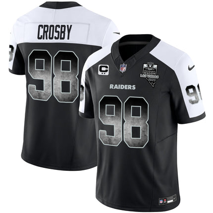 Men's Raiders Arch Smoke Vapor Jersey - All Stitched