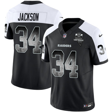 Men's Raiders Arch Smoke Vapor Jersey - All Stitched