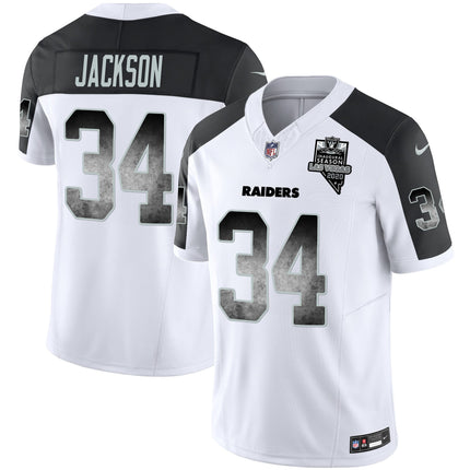 Men's Raiders Arch Smoke Vapor Jersey - All Stitched