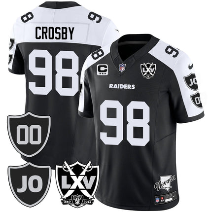 Men's Raiders Vapor Limited Jersey - All Stitched - Honor Jim Otto