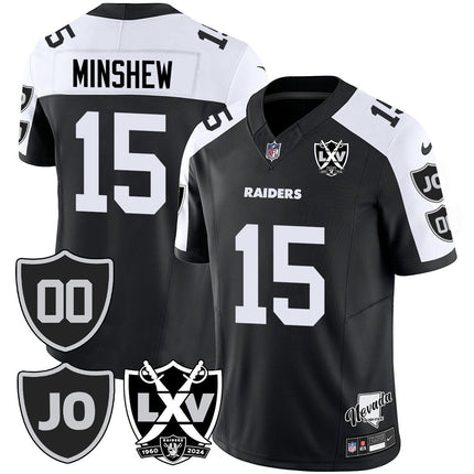 Men's Raiders Vapor Limited Jersey - All Stitched - Honor Jim Otto