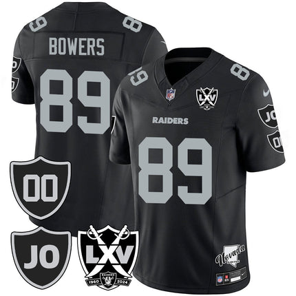 Men's Raiders Vapor Limited Jersey - All Stitched - Honor Jim Otto