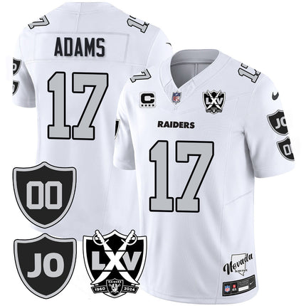 Men's Raiders Vapor Limited Jersey - All Stitched - Honor Jim Otto