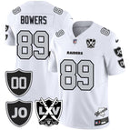 Brock Bowers - 89 / White / S