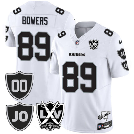 Men's Raiders Vapor Limited Jersey - All Stitched - Honor Jim Otto