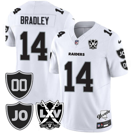 Men's Raiders Vapor Limited Jersey - All Stitched - Honor Jim Otto