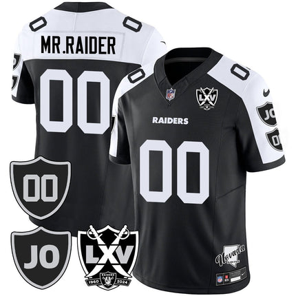 Men's Raiders Vapor Limited Jersey - All Stitched - Honor Jim Otto