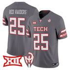 Gray / #25 Red Raiders / S
