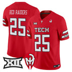 Red / #25 Red Raiders / S