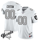 Nevada Sliver State Patch / White 2 / S