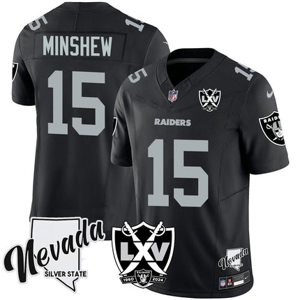 Men's Raiders 2024 Vapor Limited Jersey - 65th Anniversary - All Stitched
