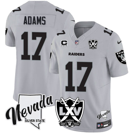 Men's Raiders 2024 Vapor Limited Jersey - 65th Anniversary - All Stitched