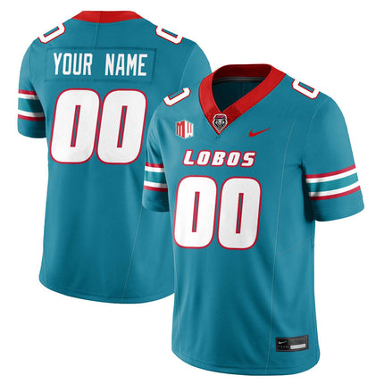 Custom UNM Lobo Football 2025 Jersey - All Stitched