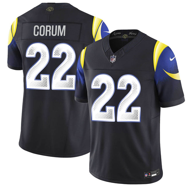 Los Angeles Rams F.U.S.E. Limited Rivalry Series Custom Jersey - All Stitched