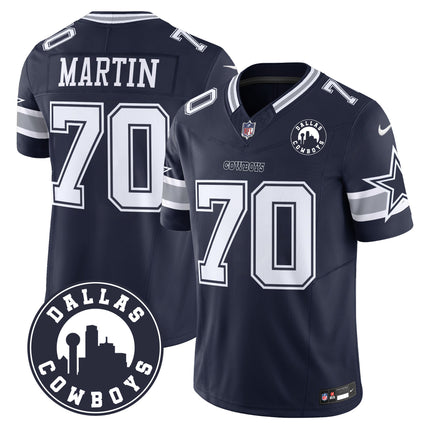Men's Cowboys Dallas City Patch Vapor Limited Jersey - All Stitched