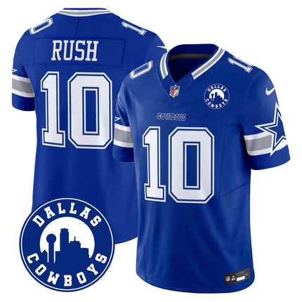 Men's Cowboys Dallas City Patch Vapor Limited Jersey - All Stitched