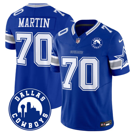 Men's Cowboys Dallas City Patch Vapor Limited Jersey - All Stitched