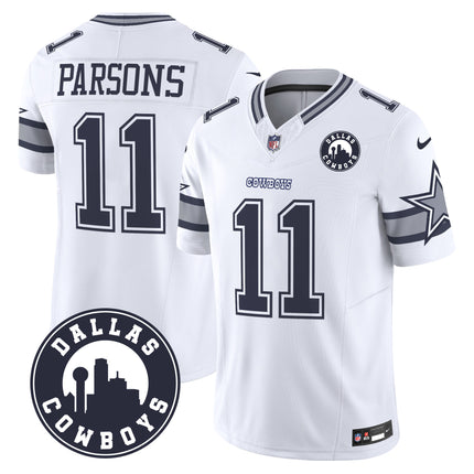 Men's Cowboys Dallas City Patch Vapor Limited Jersey - All Stitched