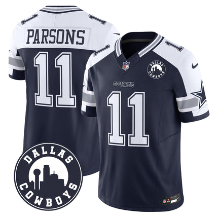 Men's Cowboys Dallas City Patch Vapor Limited Jersey - All Stitched
