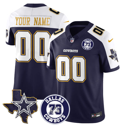 Custom Cowboys Larry Allen Memorial Jersey All Stitched 406VTHNJS005