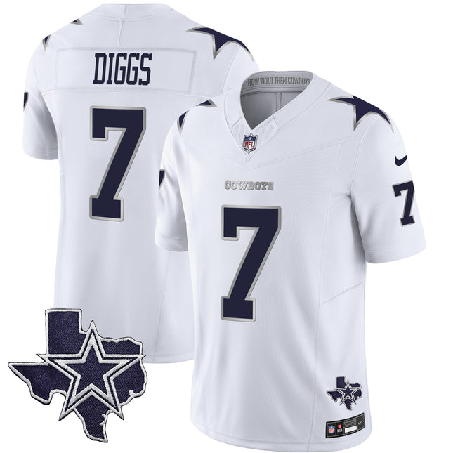 Dallas Cowboys 2024 Winter Warrior Vapor Limited Jersey - All Stitched