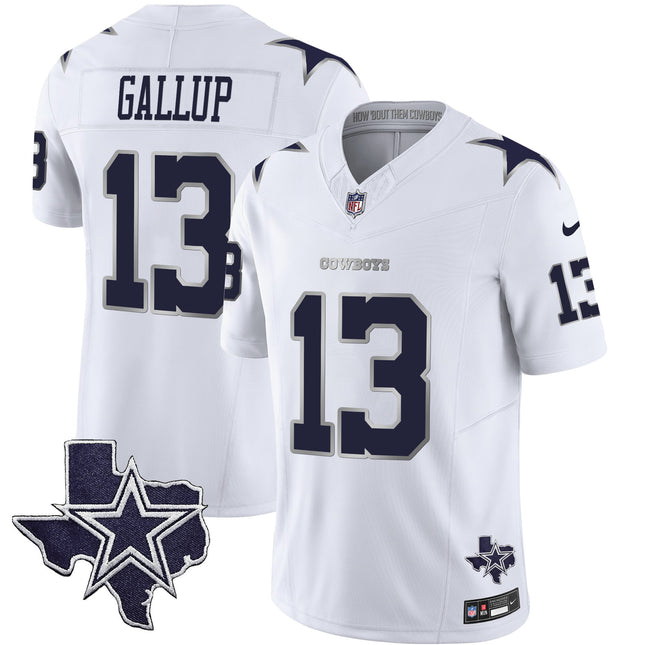 Dallas Cowboys 2024 Winter Warrior Vapor Limited Jersey - All Stitched