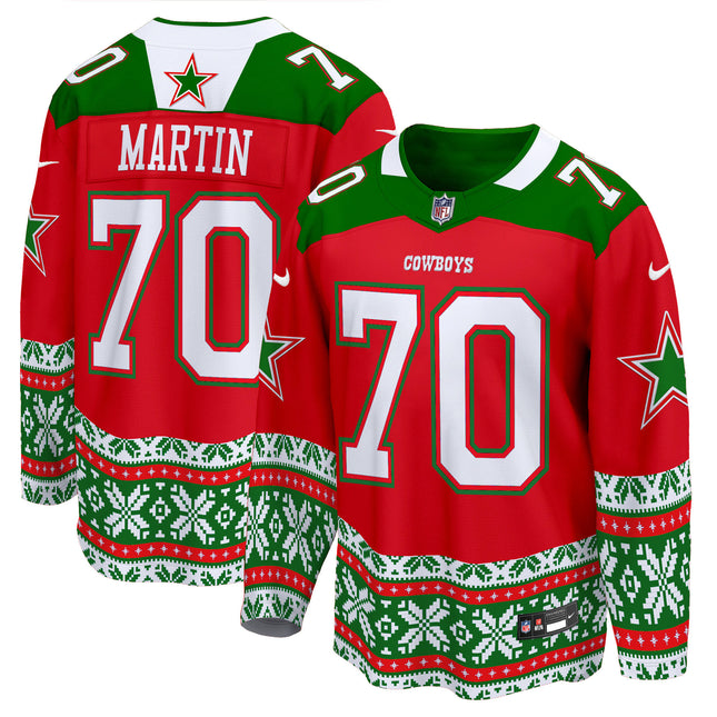 Men's Dallas Cowboys 2024 Christmas Premier Breakaway Jersey - All Printed