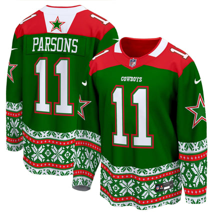 Men's Dallas Cowboys 2024 Christmas Premier Breakaway Jersey - All Printed