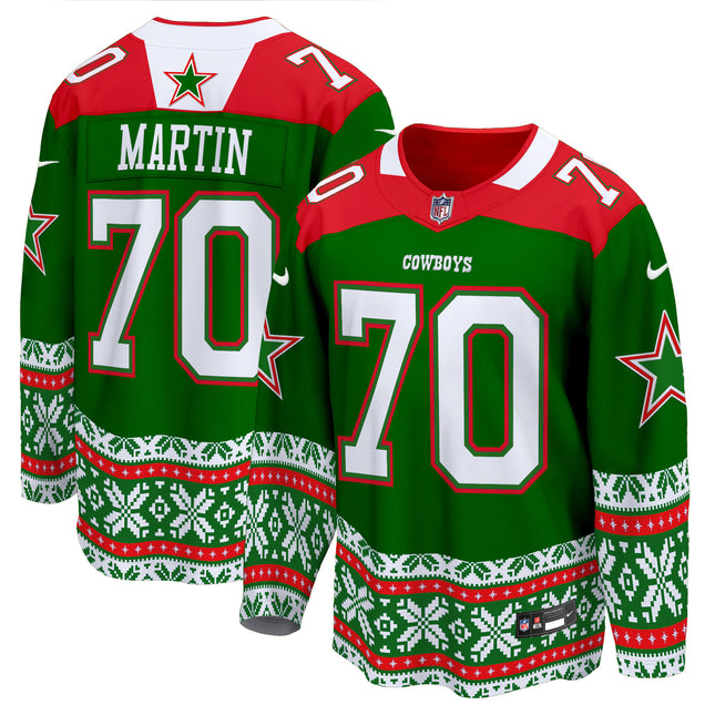 Men's Dallas Cowboys 2024 Christmas Premier Breakaway Jersey - All Printed