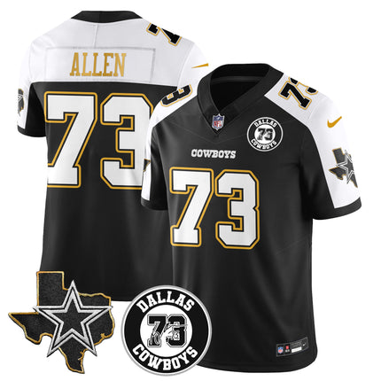 Dallas Cowboys Larry Allen Memorial Jersey All-Stitched