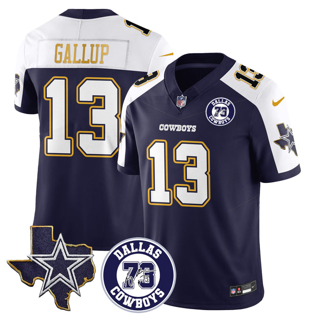 Dallas Cowboys Larry Allen Memorial Jersey All-Stitched