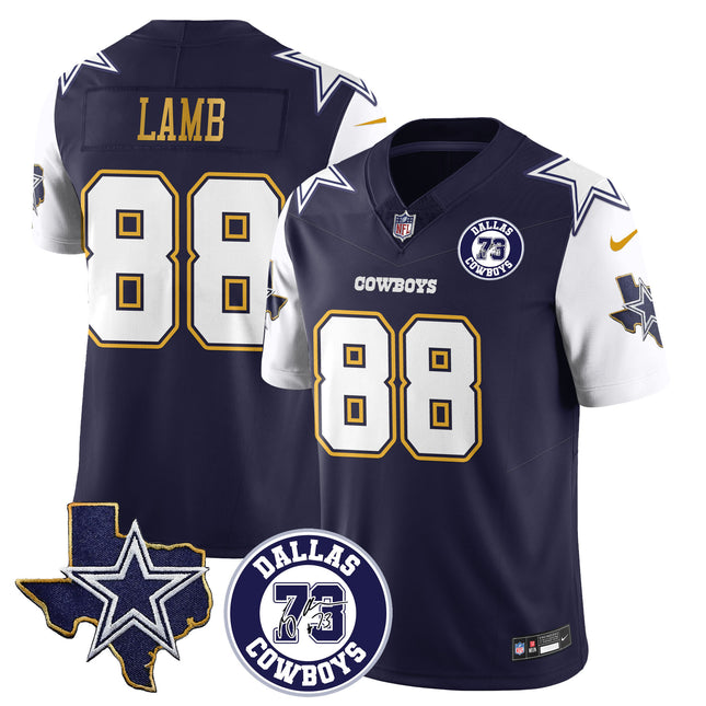 Dallas Cowboys Larry Allen Memorial Jersey All-Stitched