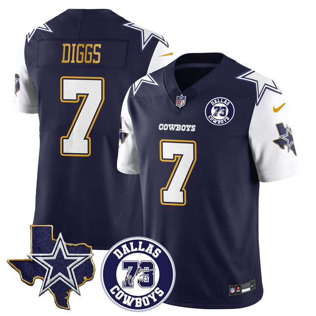 Dallas Cowboys Larry Allen Memorial Jersey All-Stitched