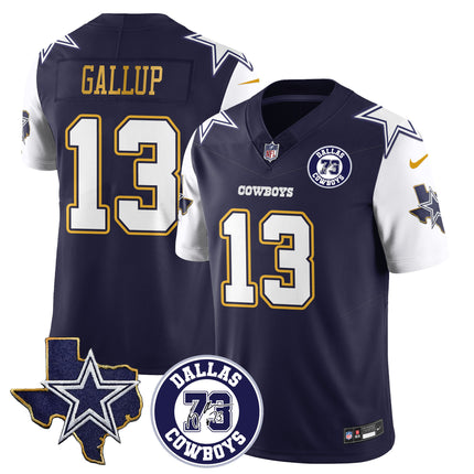 Dallas Cowboys Larry Allen Memorial Jersey All-Stitched