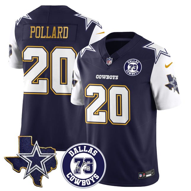 Dallas Cowboys Larry Allen Memorial Jersey All-Stitched
