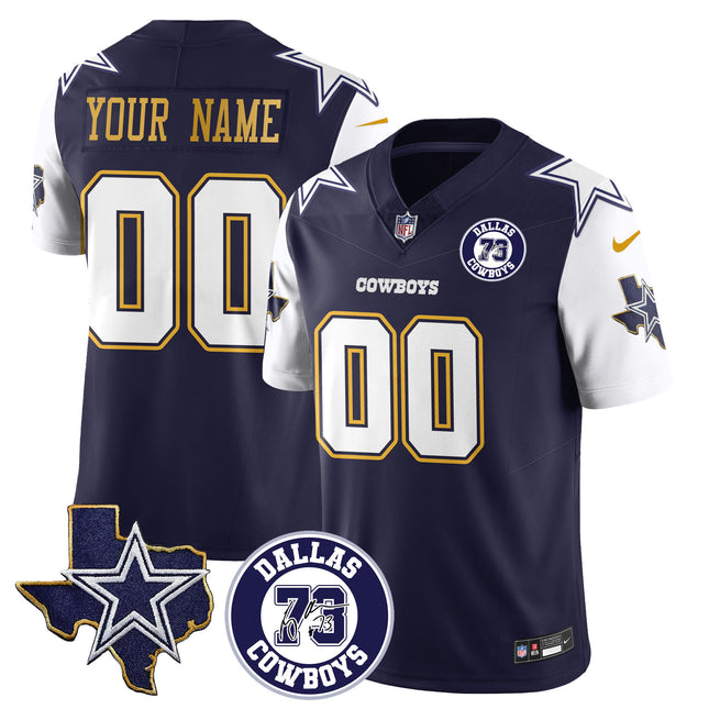Dallas Cowboys Larry Allen Memorial Jersey All-Stitched