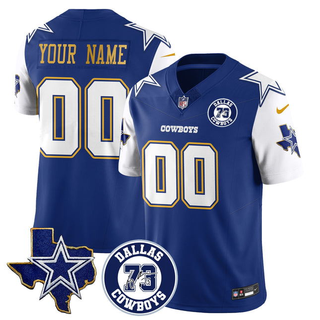 Dallas Cowboys Larry Allen Memorial Jersey All-Stitched